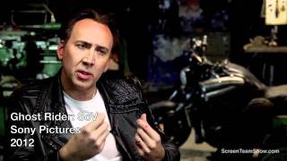 Nicolas Cage HD Interview  Ghost Rider SoV [upl. by Yahsal]