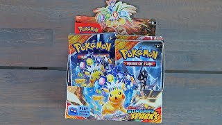 Opening Presale Surging Sparks Booster Box [upl. by Einor]