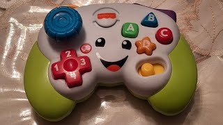 FISHER PRICE LAUGH amp LEARN GAME CONTROLLER UNBOXING [upl. by Bunch]