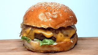 LE VRAI HAMBURGER 100 MAISON  RECETTE SIMPLE [upl. by Ashmead]