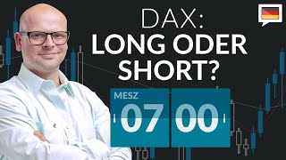 quotDAX Long oder Shortquot  250124 [upl. by Ysset]