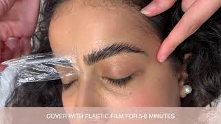 Perfect Eyelash Brow Lamination  Tutorial [upl. by Annoyi]