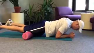 Quadriceps Self Myofascial Release on the Foam Roller  Penn State Hershey UFC [upl. by Suu]