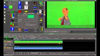 Cinelerra  Chromakey recursos extras [upl. by Morocco962]