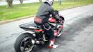 2002 GSXR 1000 VS Kawasaki ZX10 with Nitrous [upl. by Ened]