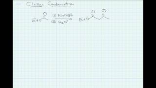 Claisen Condensation Mechanism [upl. by Sihon]