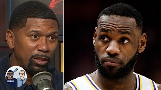 Jalen Rose reacts to LeBrons uncalled travel vs the Jazz  Jalen amp Jacoby [upl. by Perkoff]