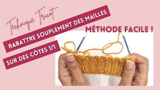 TRICOT DÉBUTANT • Méthode facile pour monter les mailles [upl. by Areik]