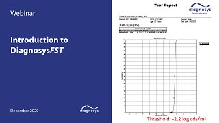 Introduction to DiagnosysFST and Psychophysical Testing [upl. by Rothschild]