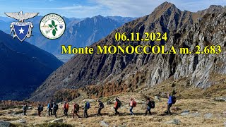 20241106 Monte MONOCCOLA m 2683  Sempreverdi Franciacorta [upl. by Verger]