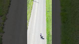 Gravel biking DJI Mavic Mini 3 Pro Active Track gravelbike mavicmini3pro getoutside shorts [upl. by Pengelly]