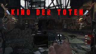 COD Black Ops 1 Zombies KINO DER TOTEN ONLINE Gameplay 4 Players [upl. by Ellga]