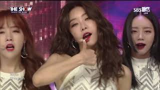 Girls Day  Ill be Yours 170411 SBS MTV The Show 60fps [upl. by Aihsele]