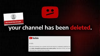 YouTube deleted my channel [upl. by Stent]