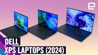 Dell XPS 13 14 and 16 handson at CES 2024 [upl. by Ynna]