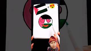 Fans palestina satisfying رسم palestine satisfying [upl. by Phelia]