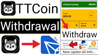 How To Withdraw TTCoin  TTCoin Network  TTCoin  Withdrawal Tc Coin  TTCoin Withdrawal TronLink [upl. by Vitia]