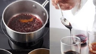 Technique de cuisine  Réaliser une réduction parfumée [upl. by Tadd]