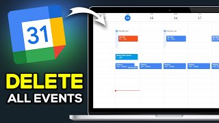 How To Delete All Events on Google Calendar 2024  Easy Guide [upl. by Worthy]