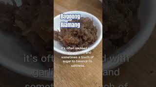 Bagoong Alamang for Karekare motivation food cooking recipe [upl. by Apps]