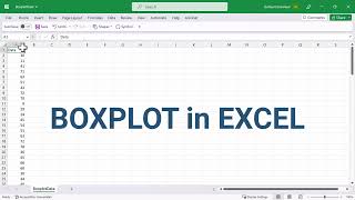 Boxplots in Excel  Single  Sidebyside box plot [upl. by Analaj]