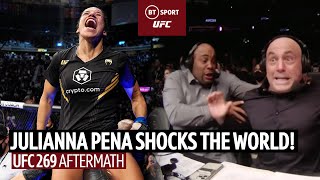 Julianna Pena turns the UFC upside down UFC 269 Aftermath [upl. by Annail355]