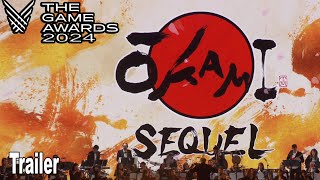 Okami Sequel Reveal Trailer The Game Awards 2024 [upl. by Marva849]