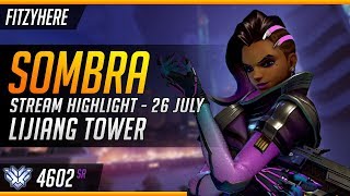 Top 500  Rank 77  Sombra on Lijiang Tower  The Worst Mercy [upl. by Halley]