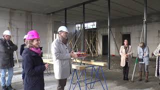 Bouw crematorium Bemmel Lingewaard deel 5 hoogste punt [upl. by Yeldar]