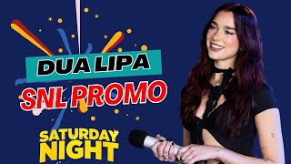 Dua Lipa teams up with Chloe Fineman for SNL promo [upl. by Jimmy]