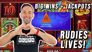 BIG WINS amp JACKPOTS with the Rudies [upl. by Eitisahc510]