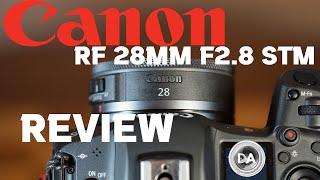 Canon RF 28mm F28 STM Pancake Lens Review  Big Fun in a Tiny Package [upl. by Ennad288]