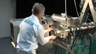 Bühler Group  Extruder in operation [upl. by Spanos217]