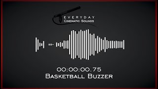 Basketball Buzzer  HQ Sound Effects [upl. by Chilton357]