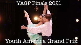 Harlequinade Pas De Deux The Dallas Conservatory YAGP Finals 2021 [upl. by Gulgee]