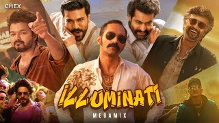 Illuminati Megamix 🕺🔥 Best of 20 songs  Chex Mashup  Marathi x Hindi x Tamil x Malayalam [upl. by Tremann]