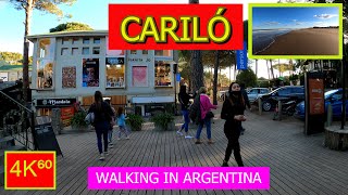 4K⁶⁰ 🚶  👉 CARILÓ ☀️ walk  ARGENTINA  Walking tour  TRAVEL  Vlog 🌟 [upl. by Ulphi437]