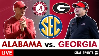 Alabama vs Georgia Live Streaming Scoreboard PlayByPlay Highlights  2024 CFB Week 5  SEC News [upl. by Aken]