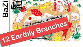 BaZi Essential  12 Earthly Branches  Kevin Chan [upl. by Alegnasor]