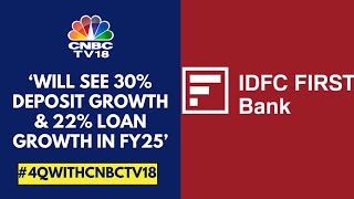 Cost To Income Ratio Will Drop To 60s From Current 72 By Q4FY25 IDFC First Bank  CNBC TV18 [upl. by Atsahs989]