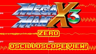 Mega Man X3  ZERO  In Oscilloscope View [upl. by Winchester833]