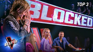 Coaches Get Brutally BLOCKED in the Blind Auditions of The Voice  Full Blind Auditions [upl. by Nahsez878]