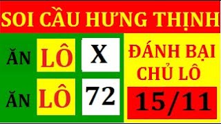 Soi Cầu Hưng Thịnh ngày 15112024  HƯNG THỊNH XSMB 1511– Soi Cầu Siêu Chuẩn Cầu xsmb đẹp hôm nay [upl. by Llenroc]