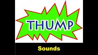 Thump Sound Effects All Sounds [upl. by Ensoll798]