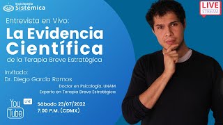 Entrevista en Vivo La evidencia científica de la Terapia Breve Estretégica con Diego García Ramos [upl. by Wrench357]