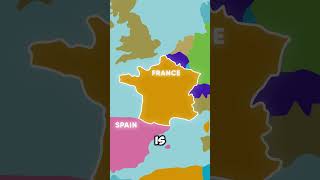 SPAIN vs FRANCE  Two Europe Leading Countries [upl. by Eisdnil]