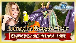 【Special Giftouts】Aubergine Dragon Auvio  Toram Online 121 [upl. by Laris252]