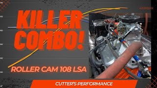 479 HP Vortec Heads w Roller Cam VS Flat Tappet Dingle Ball 20 Dyno Results [upl. by Daffodil]