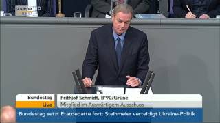 Bundestag Debatte zum Etat Auswärtiges Amt ua mit FrankWalter Steinmeier am 11092014 [upl. by Samuella346]