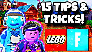 15 Beginner Tips for Lego Fortnite [upl. by Colp443]